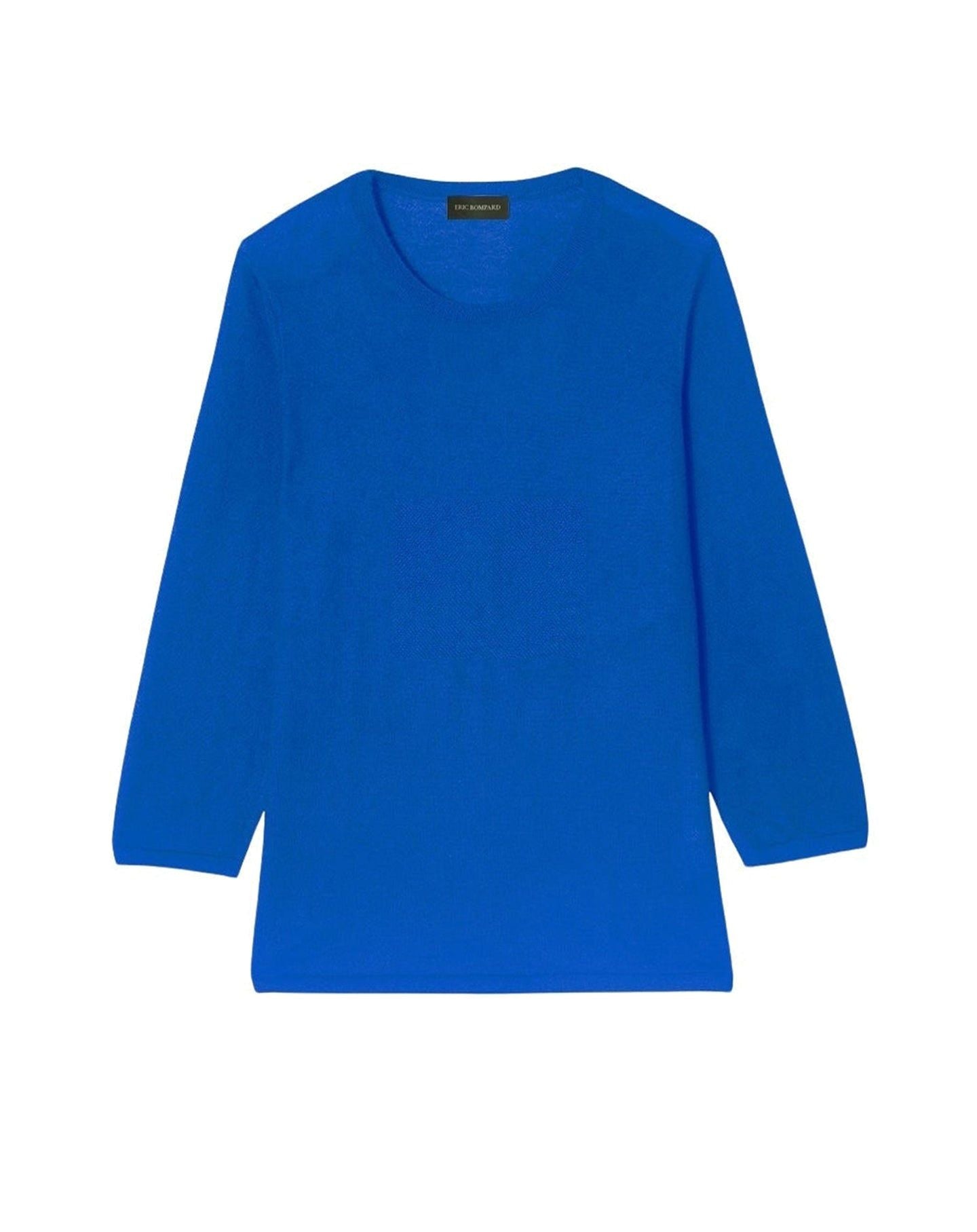 Pull ras de cou ultrafin manches 3/4 en cachemire - Bosphore