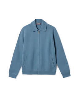 Veste Zippée Milano - Bleu Uniforme