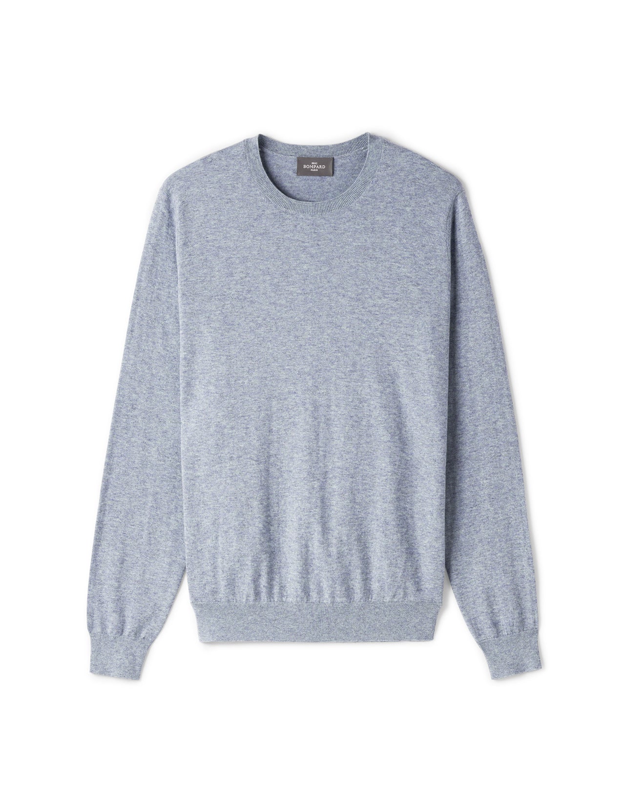 Pull Col Rond - Bleu Montagne