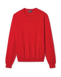 Pull Col Rond - Rouge Gorge