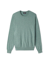 Pull Col Rond - Feuille