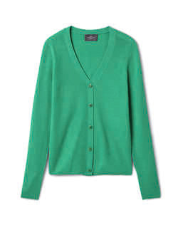 Gilet Maille Unie - Vert Tupper