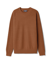 Pull Col Rond À Côtes En Biais - Vicuna