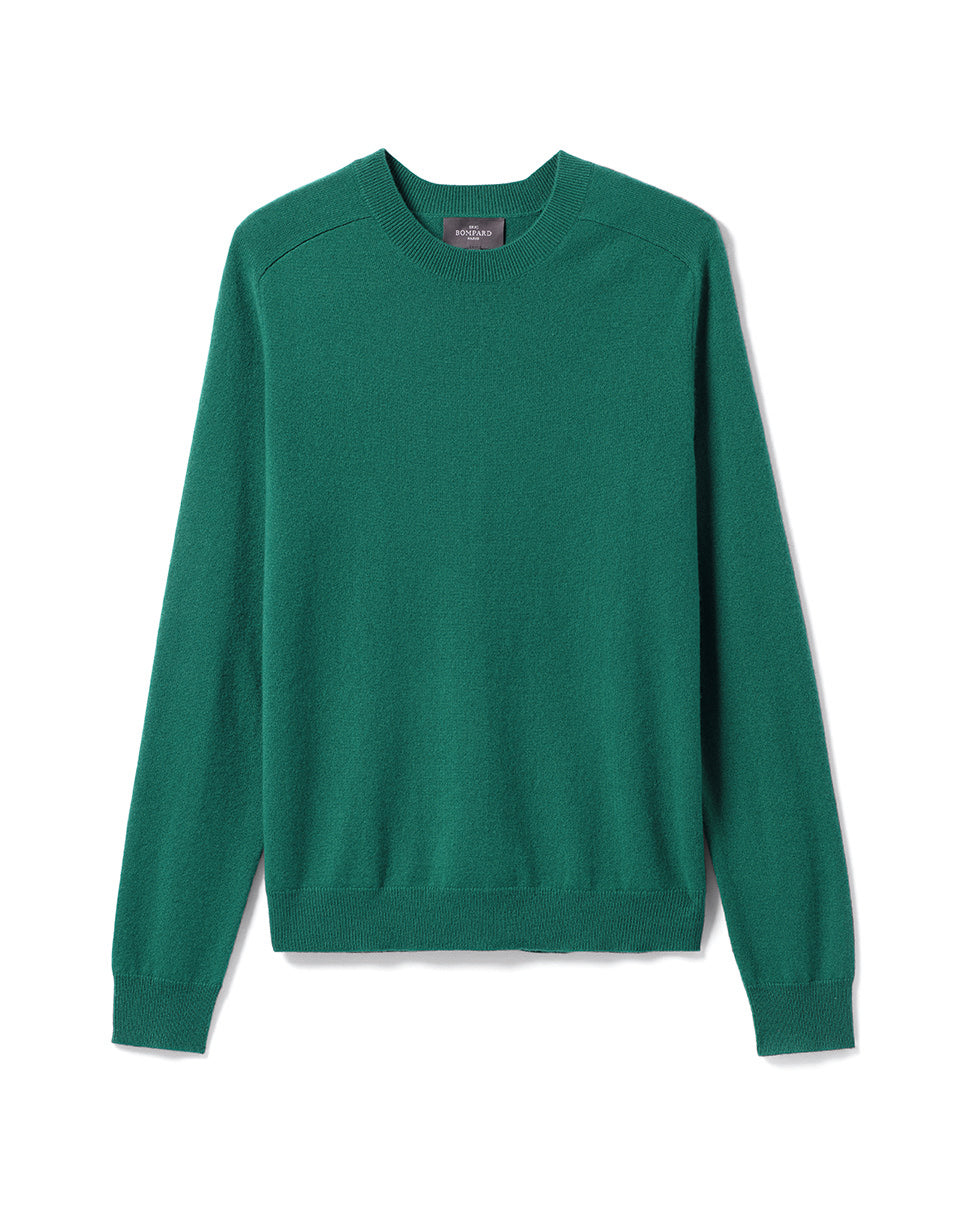 Pull Col Rond Manches Marteau - Estragon