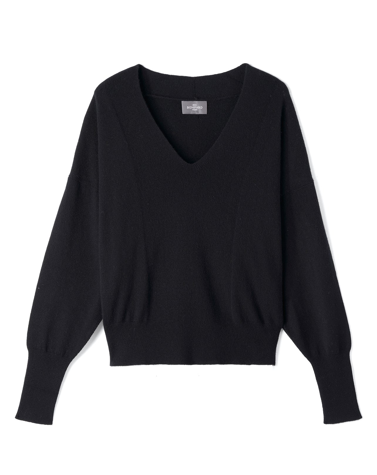 Pull V Jeu De Côtes - Noir