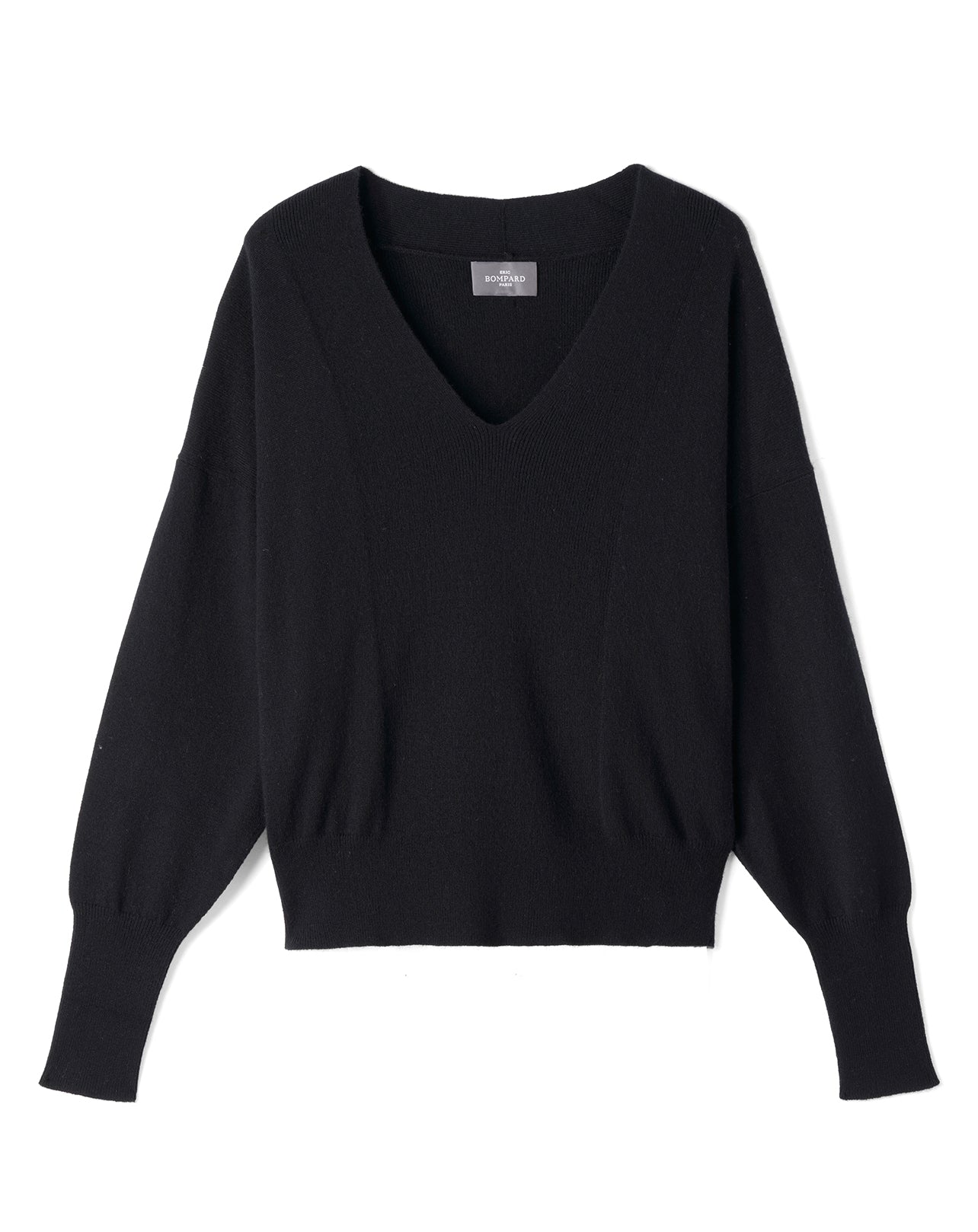 Pull V Jeu De Côtes - Noir