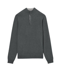 Two-tone cashmere sweater - Loup & Givre