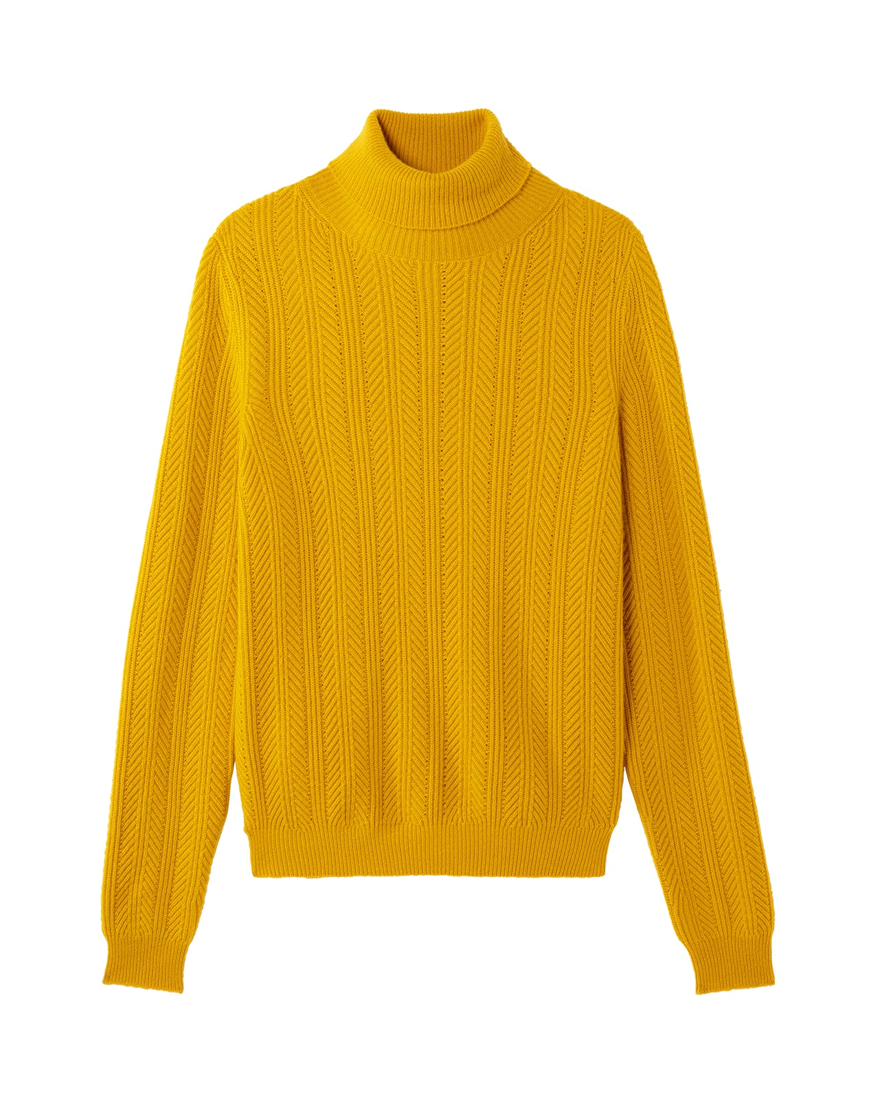 Pull Col Roulé À Chevrons - Ginkgo