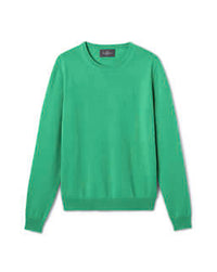 Pull Col Rond Classique - Vert Tupper