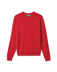 Pull Col Rond Classique - Garnet