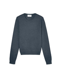 Classic cashmere crew neck jumper - Storm Grey