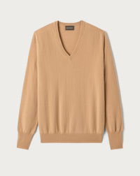Pull Col V Classique - Pampas