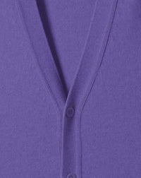 Classic cashmere V cardigan - Crocus