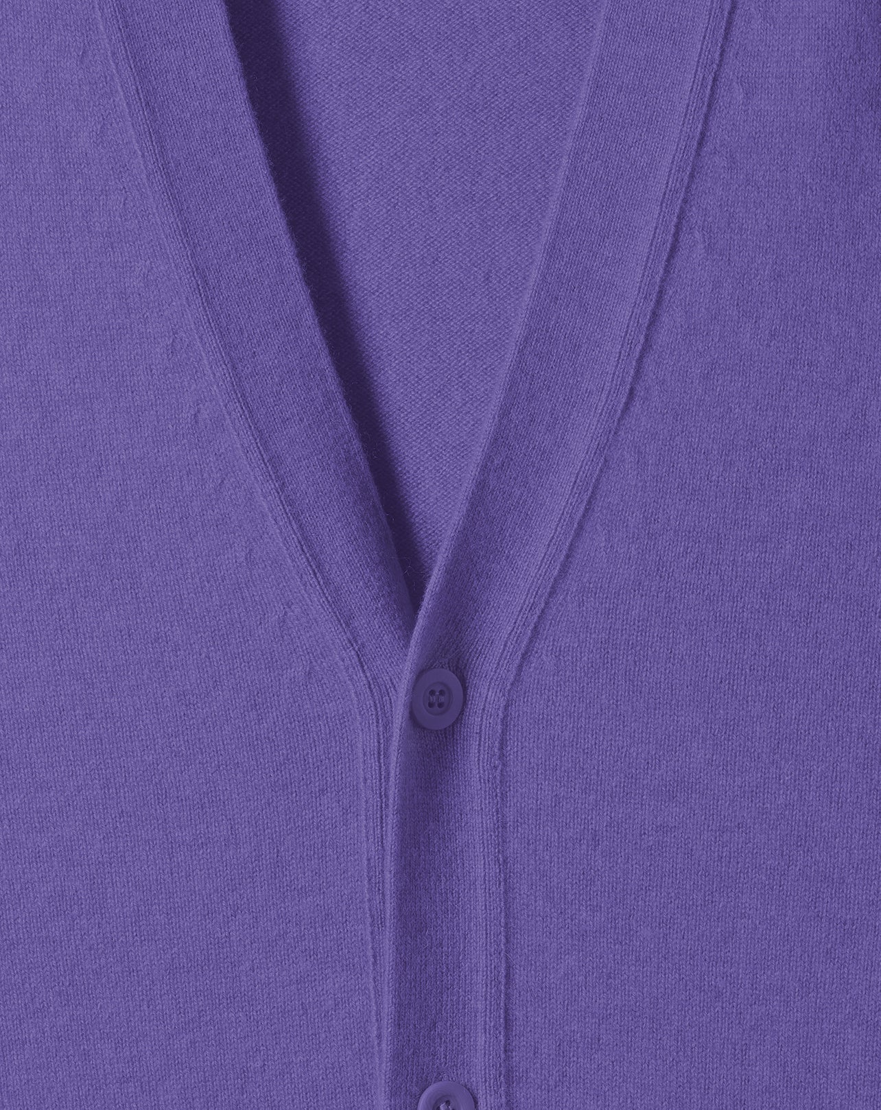 Classic cashmere V cardigan - Crocus