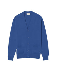 Classic cashmere V cardigan - Mykonos