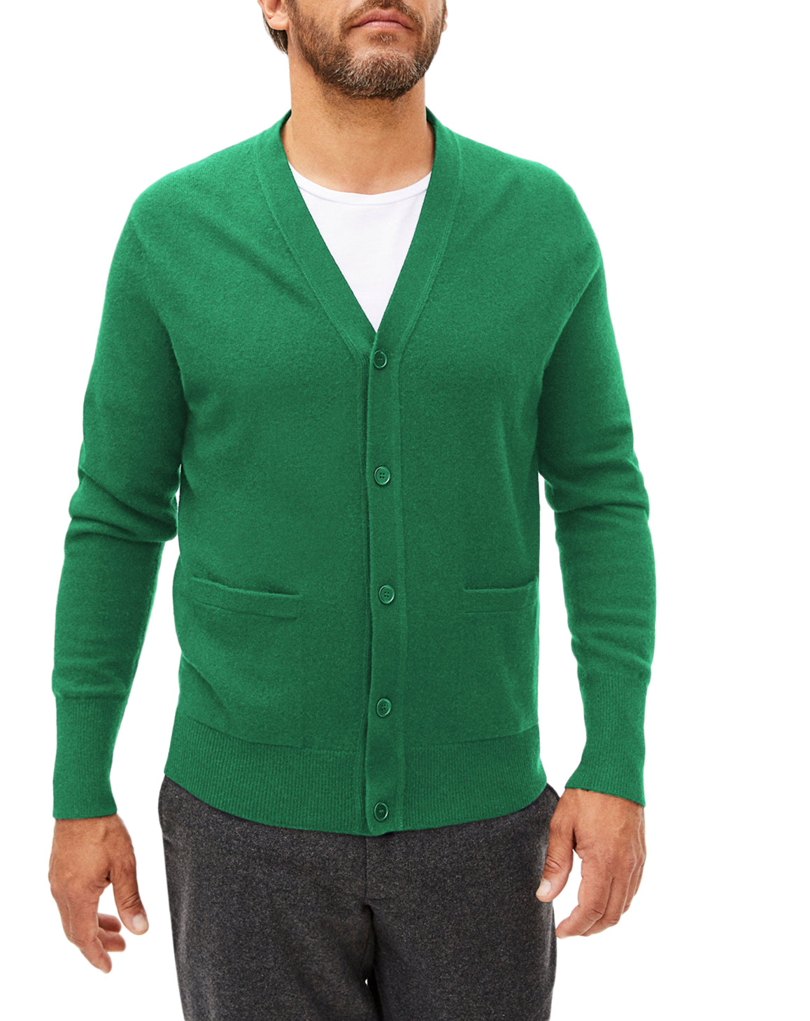 Classic cashmere cardigan - Peppermint