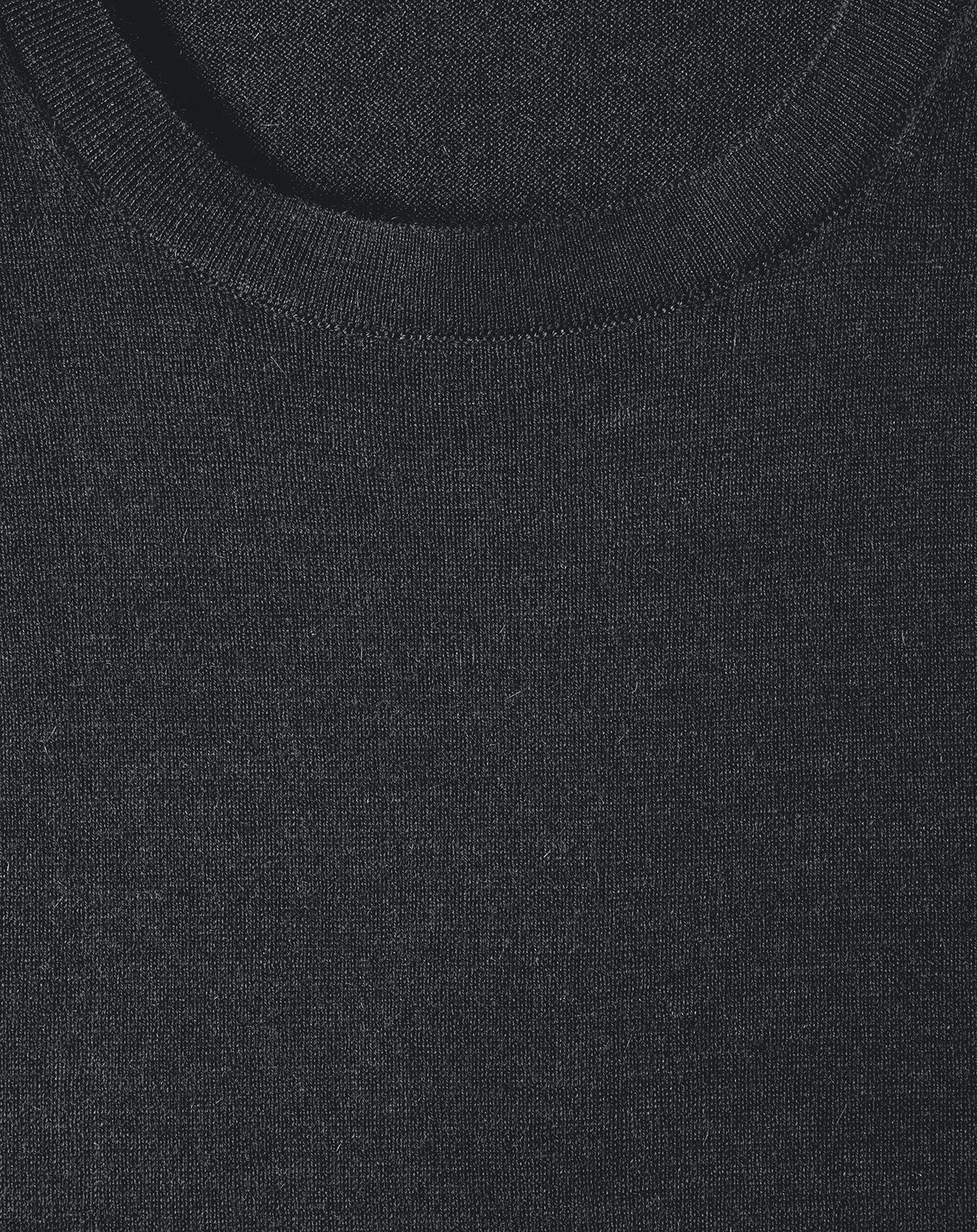RECO90Pull col rond ultrafin - Gris