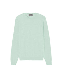 RECO90Pull col rond ultrafin - Vert
