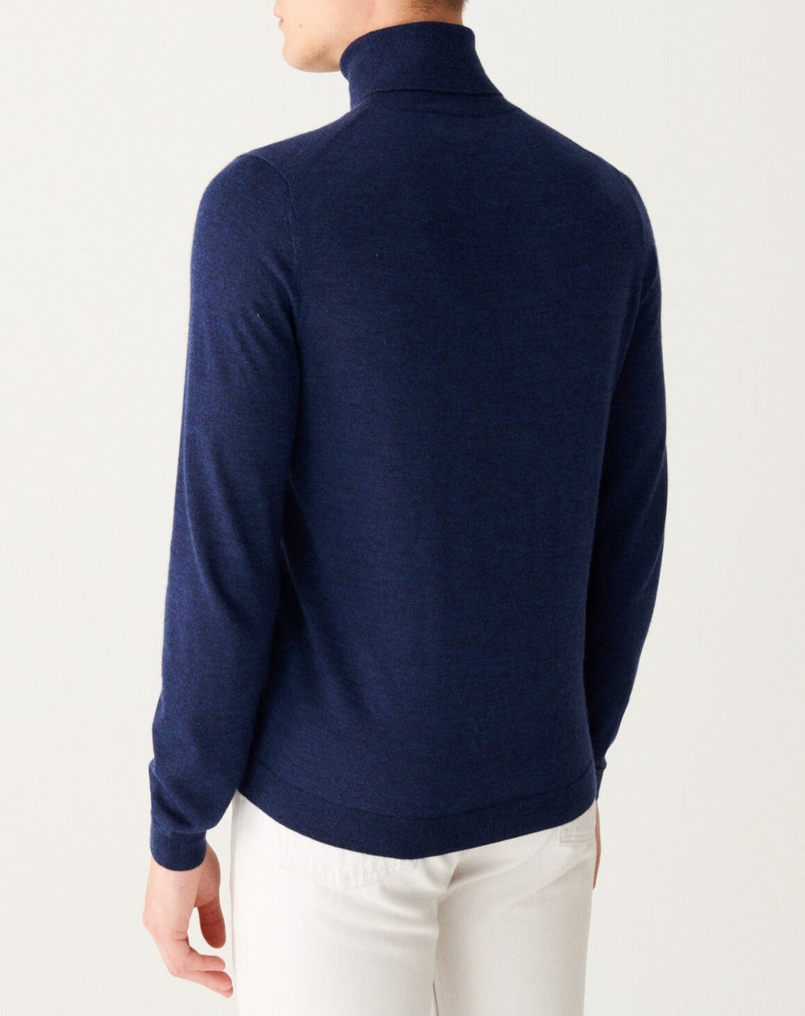 Pull col roulé classic ultrafin en cachemire - Rouge Girofle