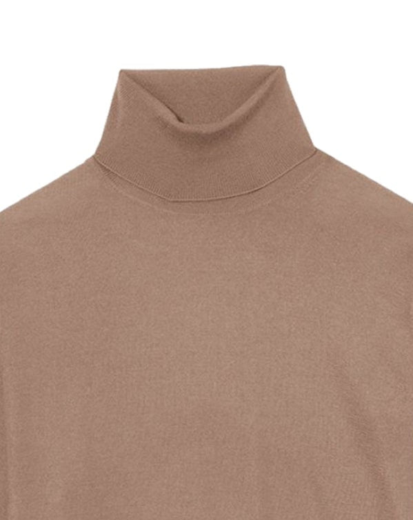 Ultra-fine cashmere turtleneck jumper - Coriandre