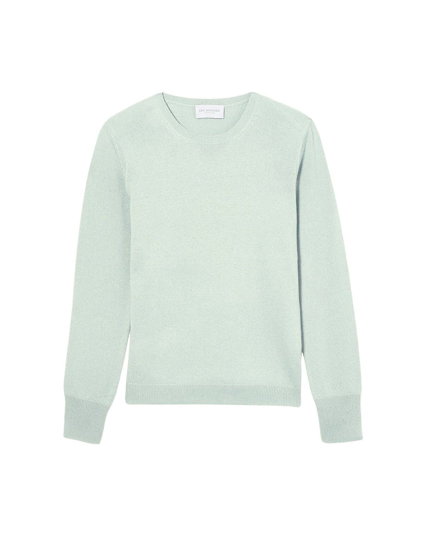 Slim-fit cashmere slit crew neck jumper - Jasmin