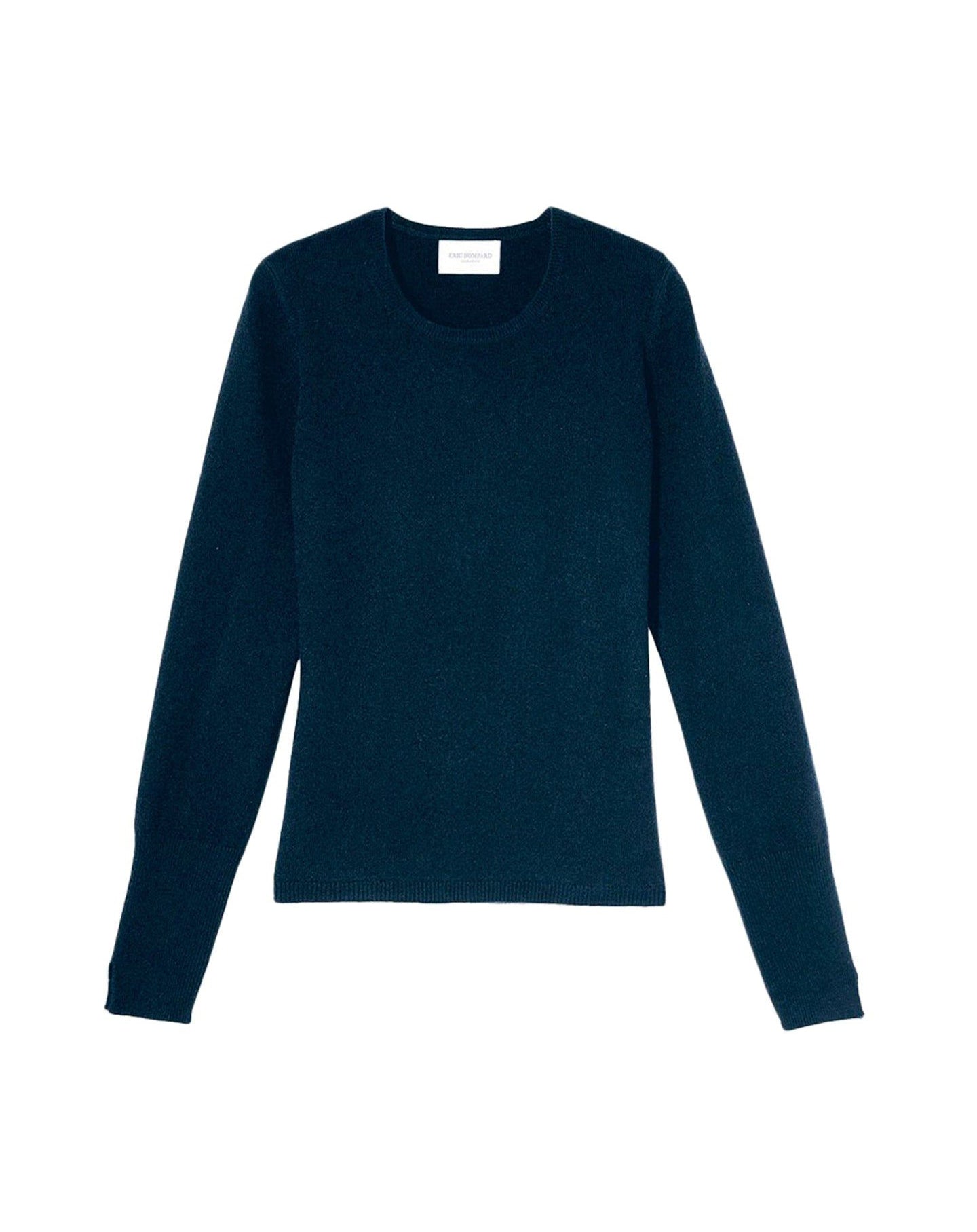 Pull cintré à fentes en cachemire et soie - Graphite