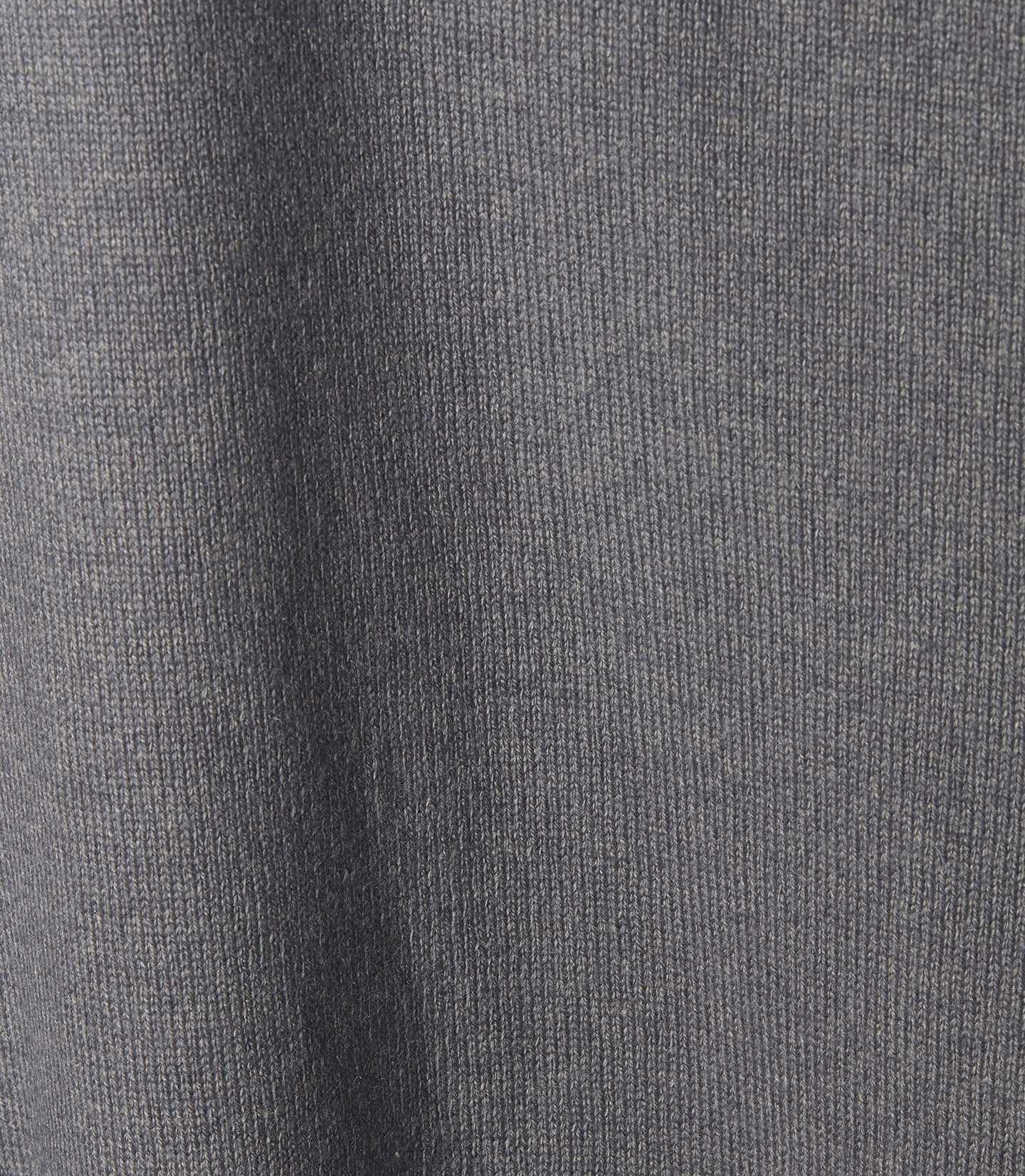 Slim-fit cashmere and silk V-neck jumper with slits - Béton
