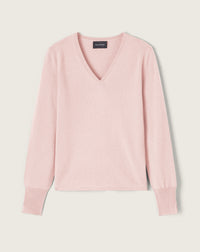 Pull V Cintré - Cerisier