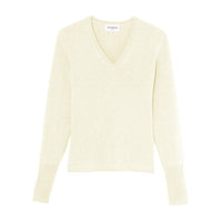 Pull V Cintré - Naturel
