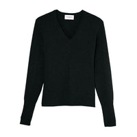Pull V Cintré - Noir