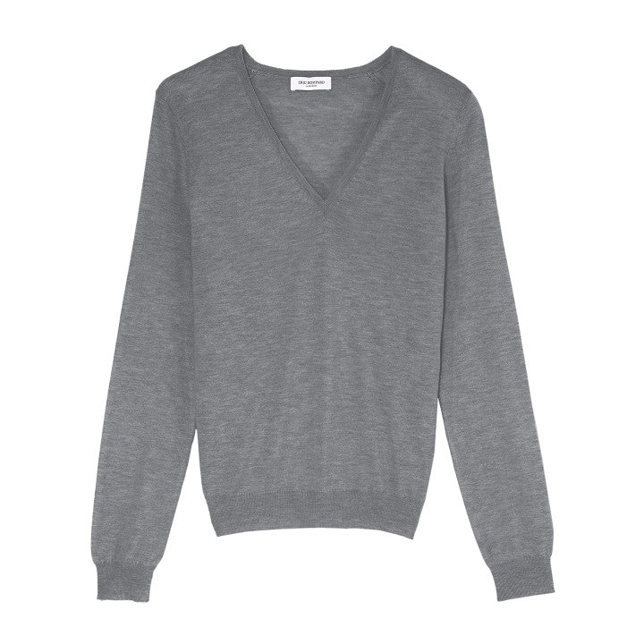 Pull V Ultrafin - Flanelle