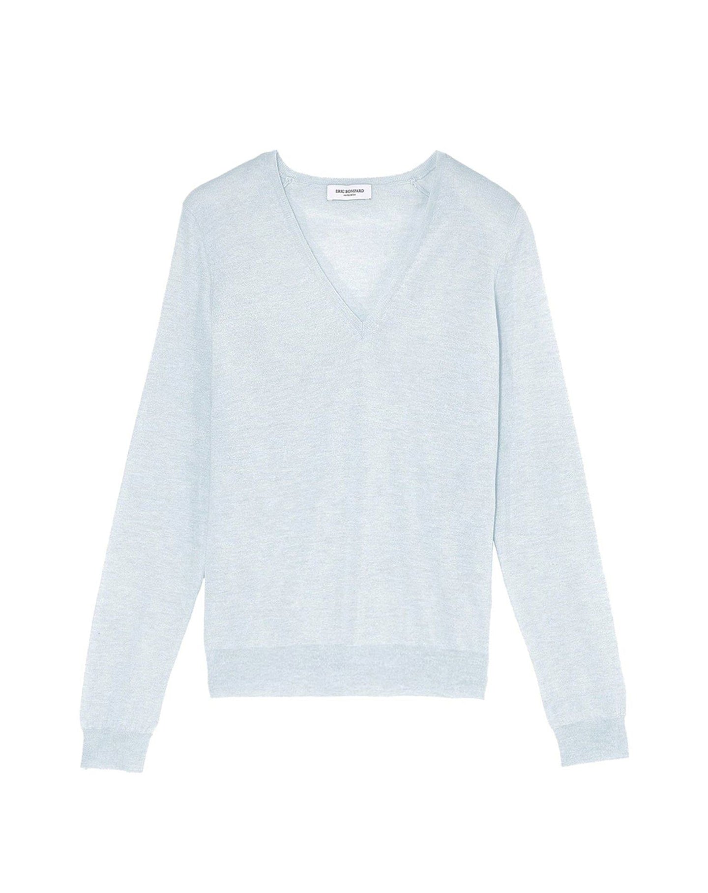 Ultra-fine cashmere V-neck jumper - Nuage