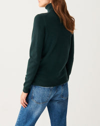 Classic cashmere turtleneck jumper - Flannel