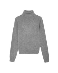 Classic cashmere turtleneck jumper - Flannel