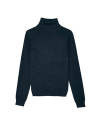 Classic cashmere turtleneck jumper - Graphite