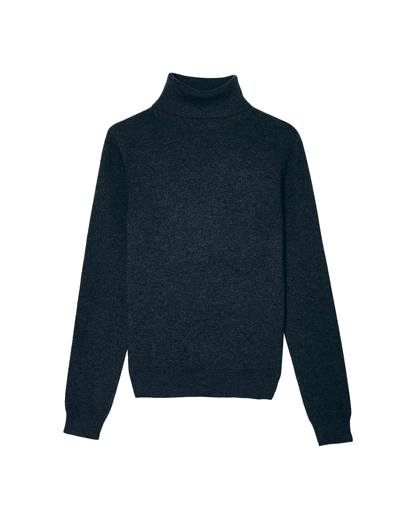 Classic cashmere turtleneck jumper - Graphite
