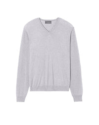 Pull ultrafin en cachemire - Gris Craie