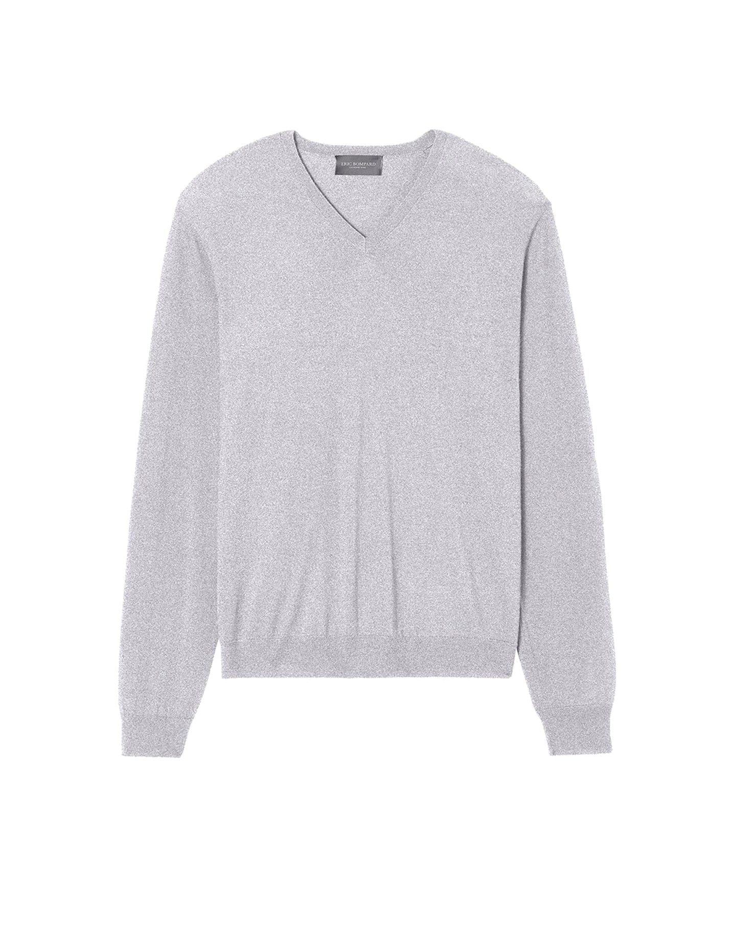 Pull ultrafin en cachemire - Gris Craie