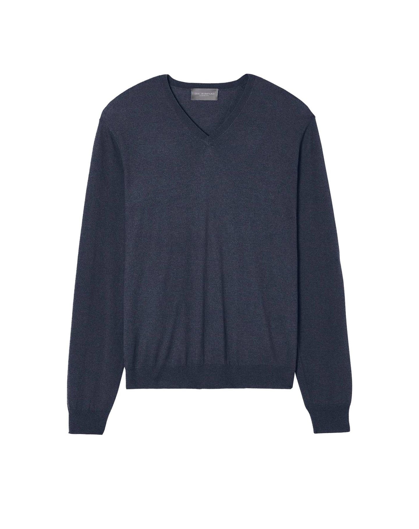 Pull ultrafin en cachemire - Indigo