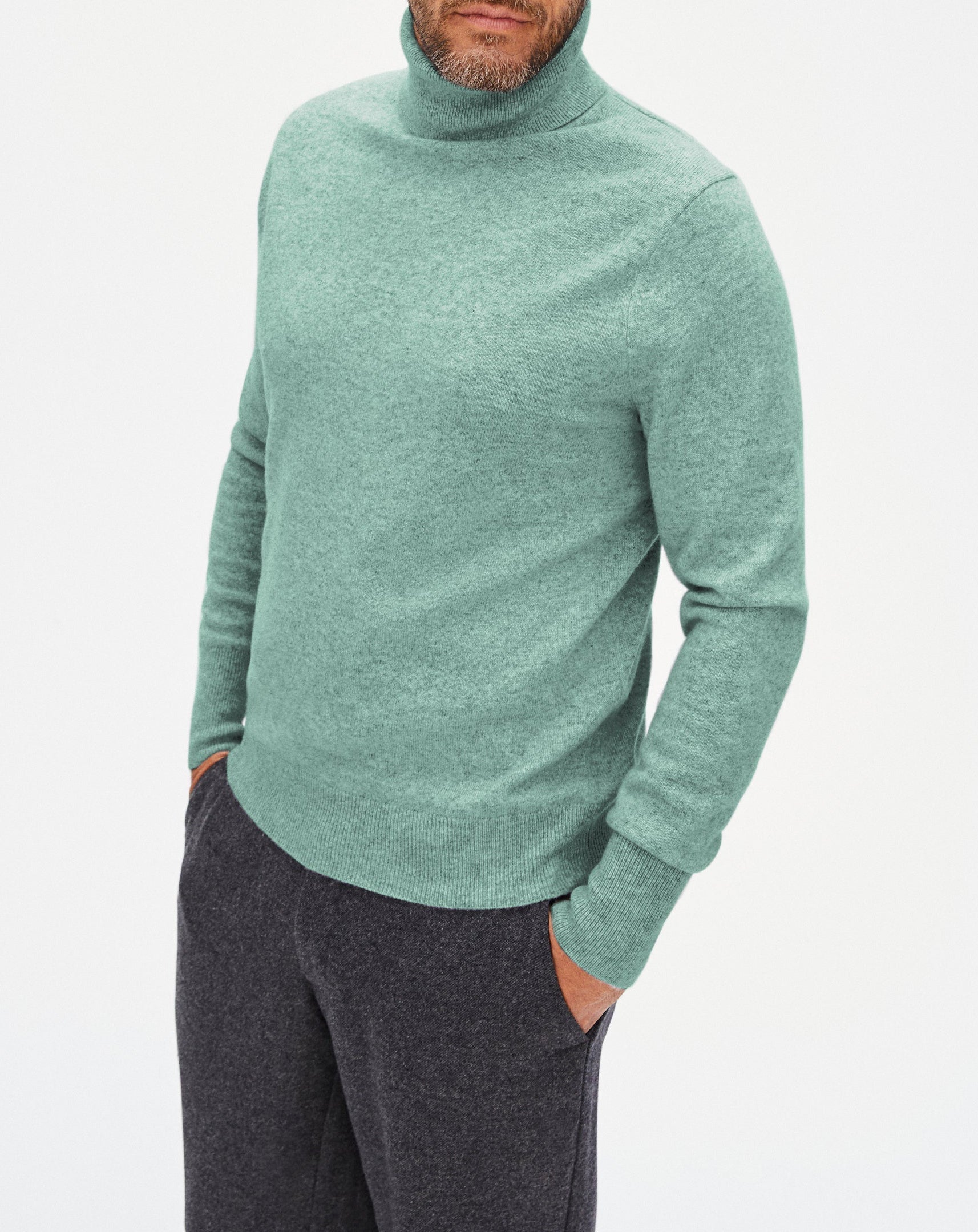 Classic cashmere turtleneck jumper - Epicéa