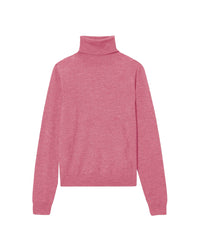 Ultra-fine cashmere turtleneck jumper - Soda