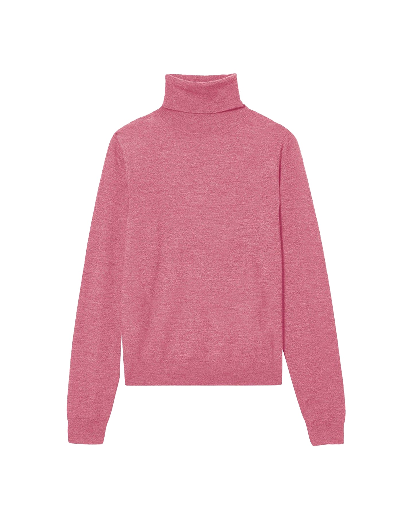 Ultra-fine cashmere turtleneck jumper - Soda