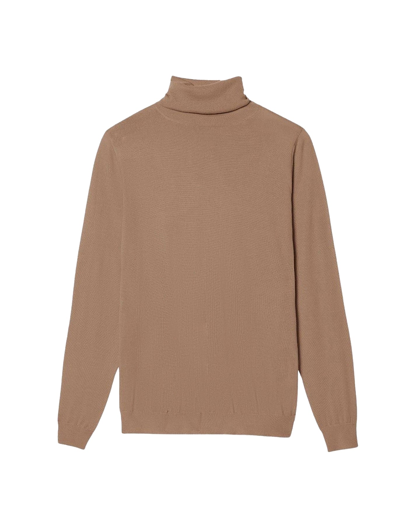 Pull col roulé ultrafin en cachemire - Coriandre