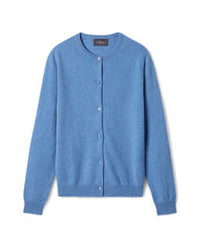 Cardigan Classique - Bleu Kinetic Chine