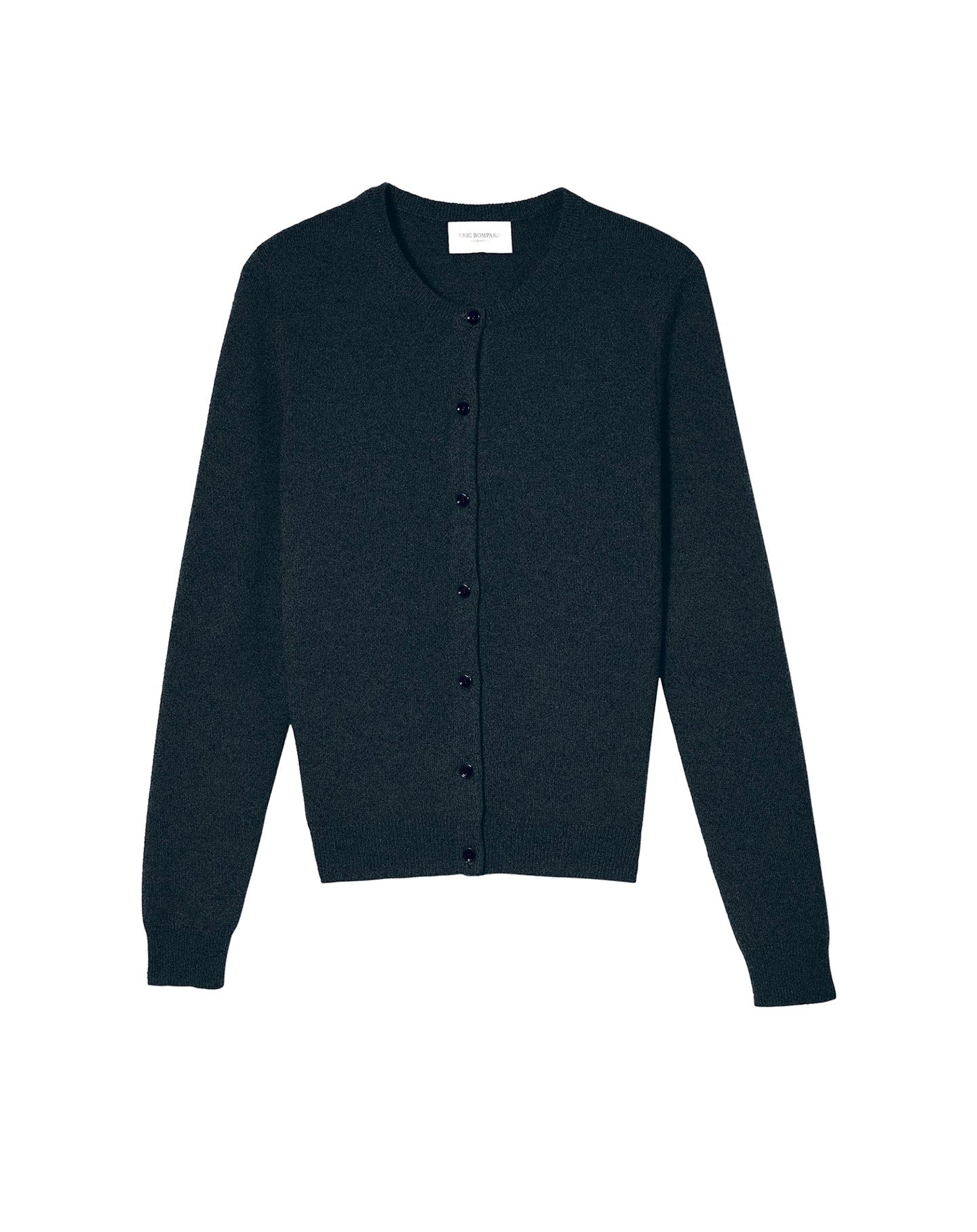 Cardigan classique en cachemire - Graphite