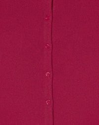 Classic cashmere cardigan - Rose Roussillon