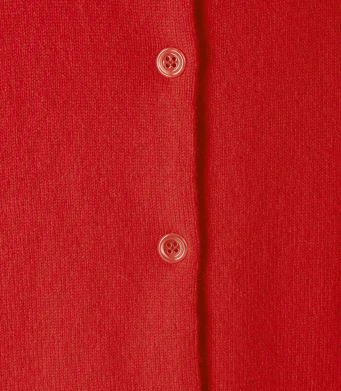 Classic cashmere cardigan - Ruby