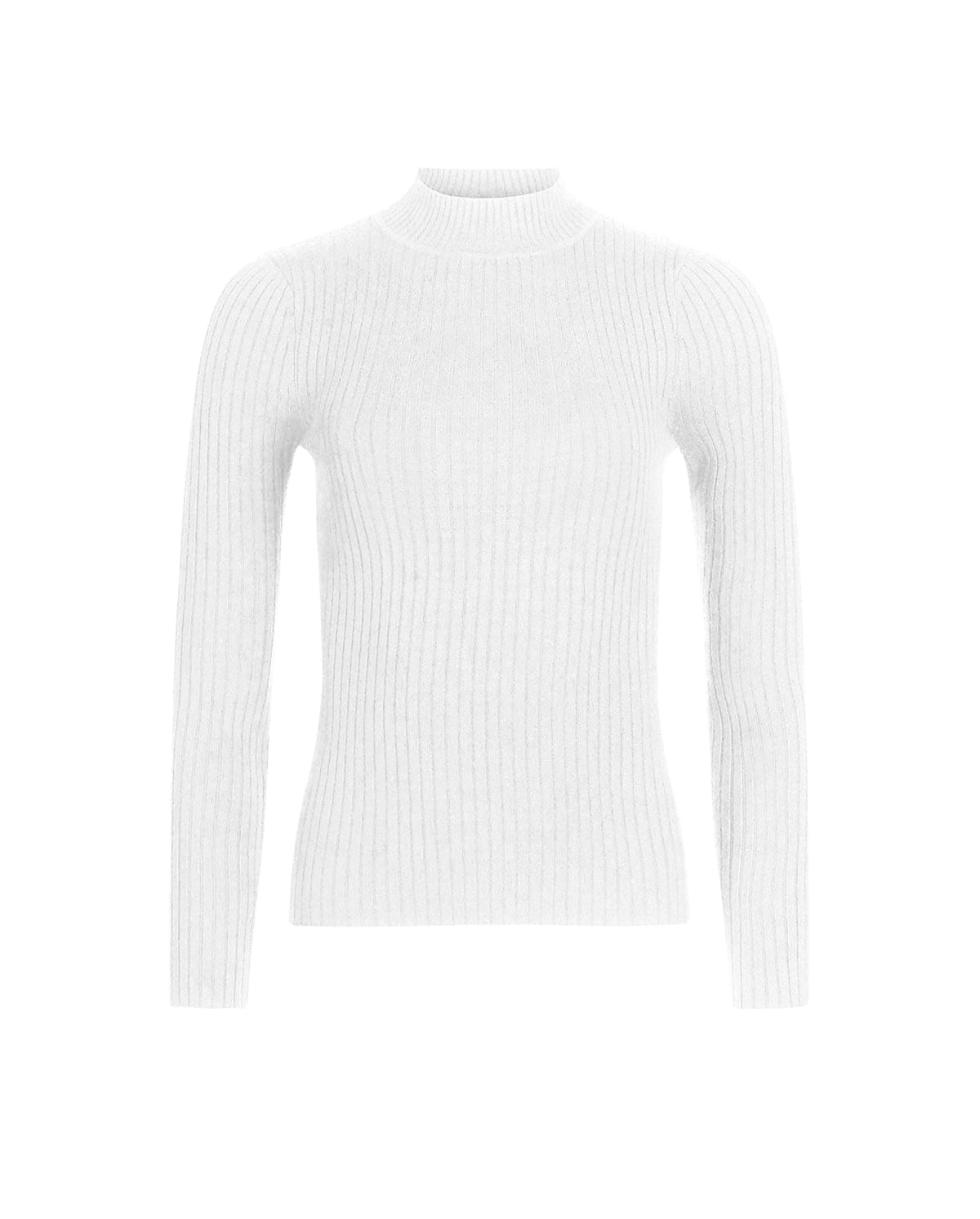 Pull Carnet à col roulé - Moon White