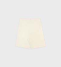 Bermuda à taille élastique - Cream