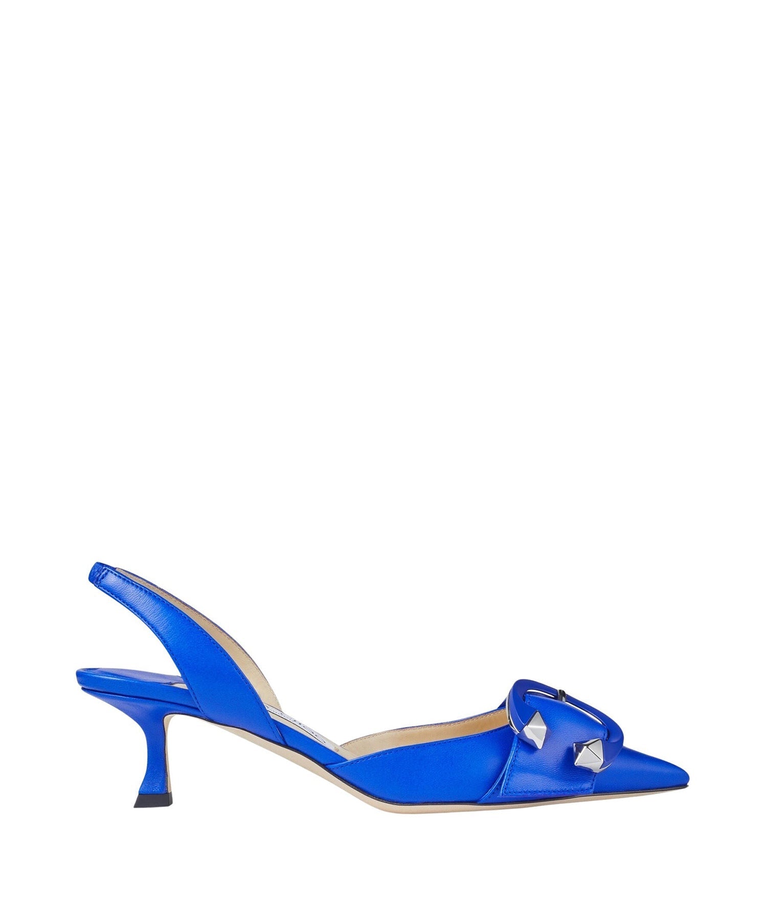 Slingbacks Moni 50 en cuir - Ultraviolet & Ultraviolet